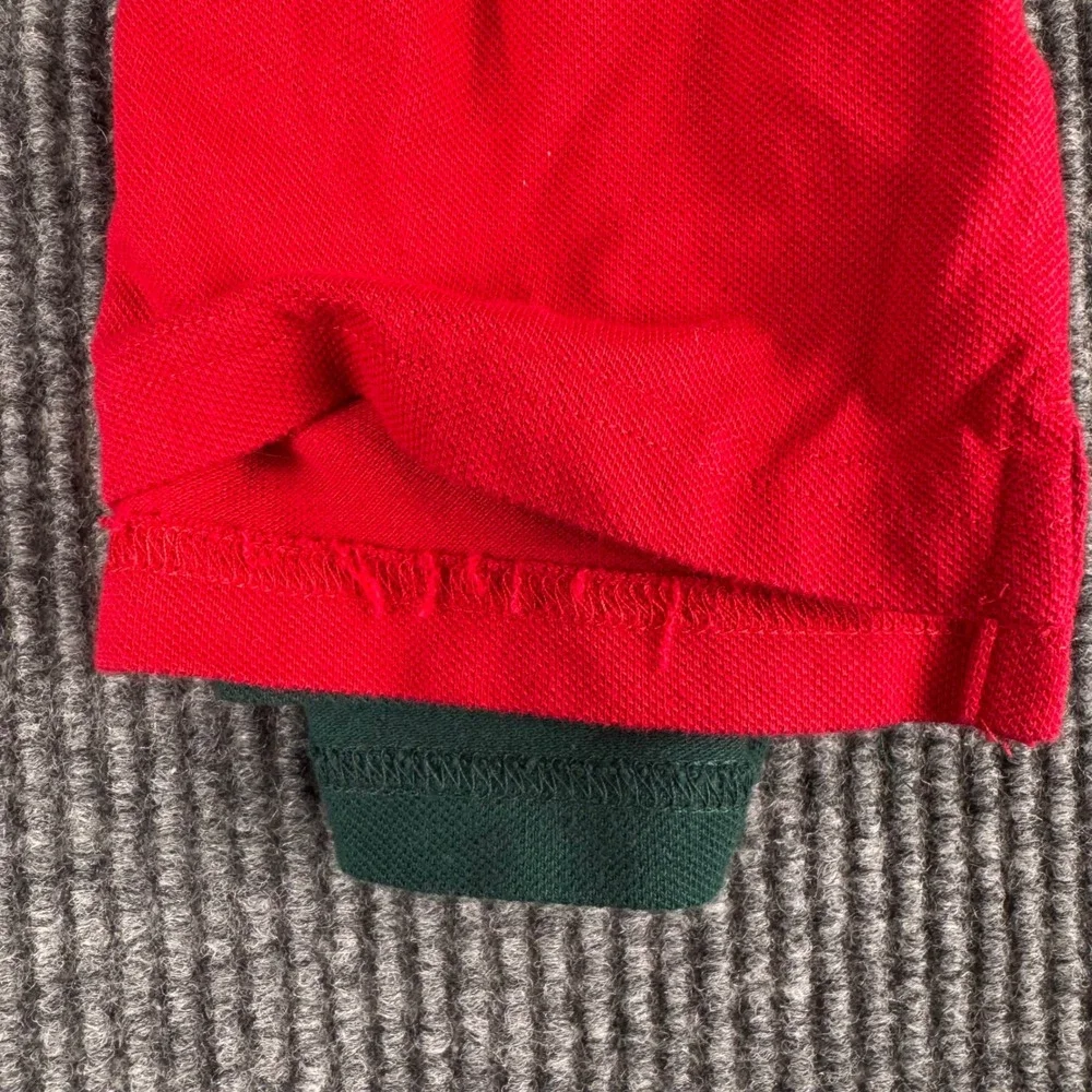 The Childrens Place Kids 6-9M‎ Red and Green Pique Polo Shirts 2 Pack 925